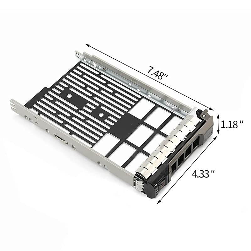 PCS Hard Drive Tray Caddy for Dell Poweredge Series 11113 Generation Models 35quot SASSATA R430 R530 R730 T430 T630 R40 R50 R70 T40 T60 R410 R510 R710 T410 T610 etc
