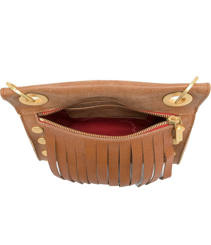 Hammitt Tony Studded Fringe Small Crossbody Bag