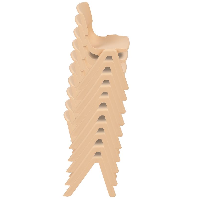 Riverstone Furniture Collection Plastic Stack Chair Blue