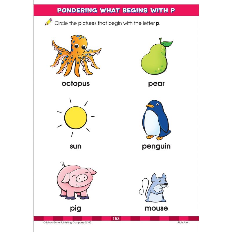 Big Preschool Workbook, Ages 3-5 (School Zone Publishing) (Paperback)