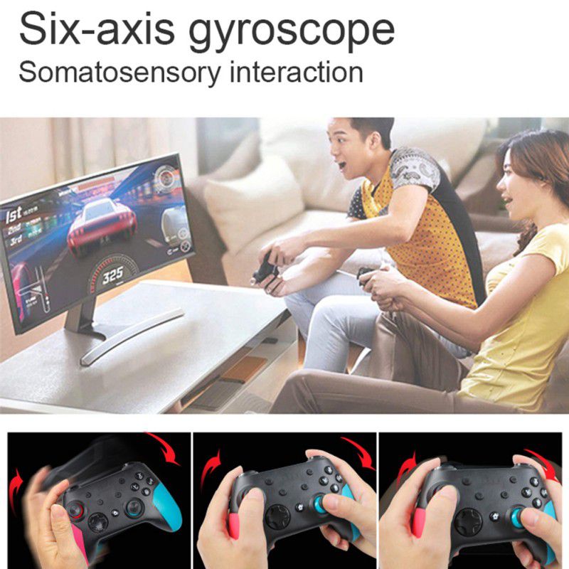 Ochine Wireless Bluetooth Gamepad For Nintendo Switch Pro NS-Switch Pro Controller Game Joystick For Switch Console With 6-Axis Handle