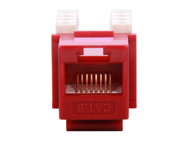 Micro Connectors CAT5 RJ45 Coupler F-F Straight