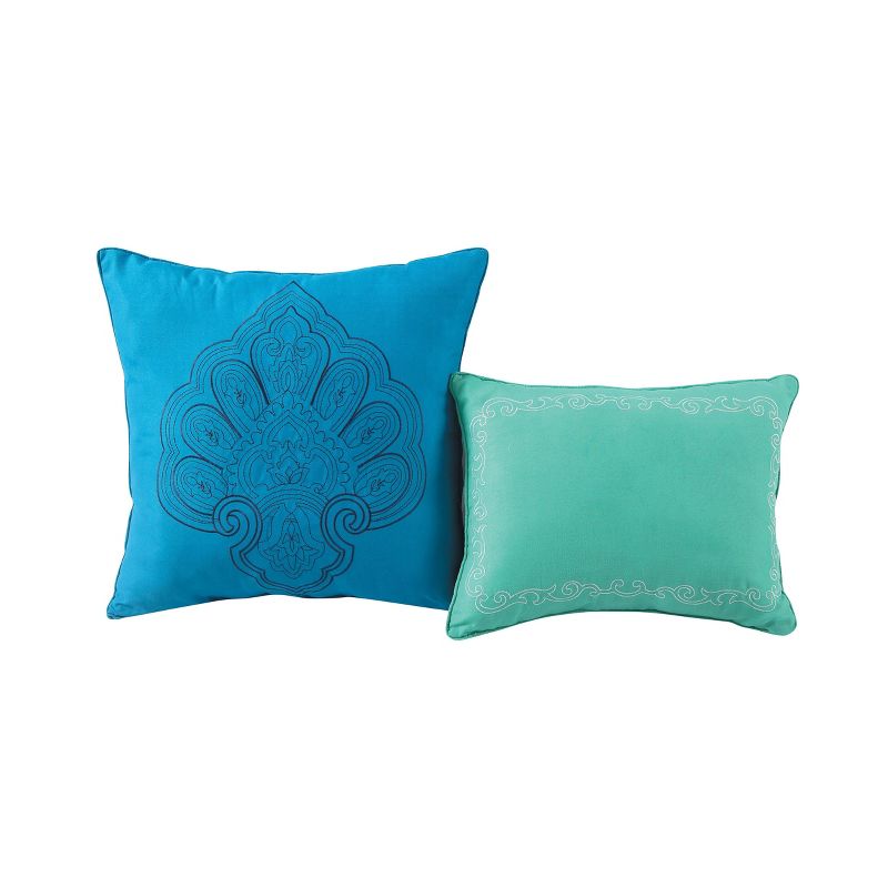 Geneva Home Fashion Twin 4pc Avondale Manor Livia Medallion Comforter & Sham Set Jade