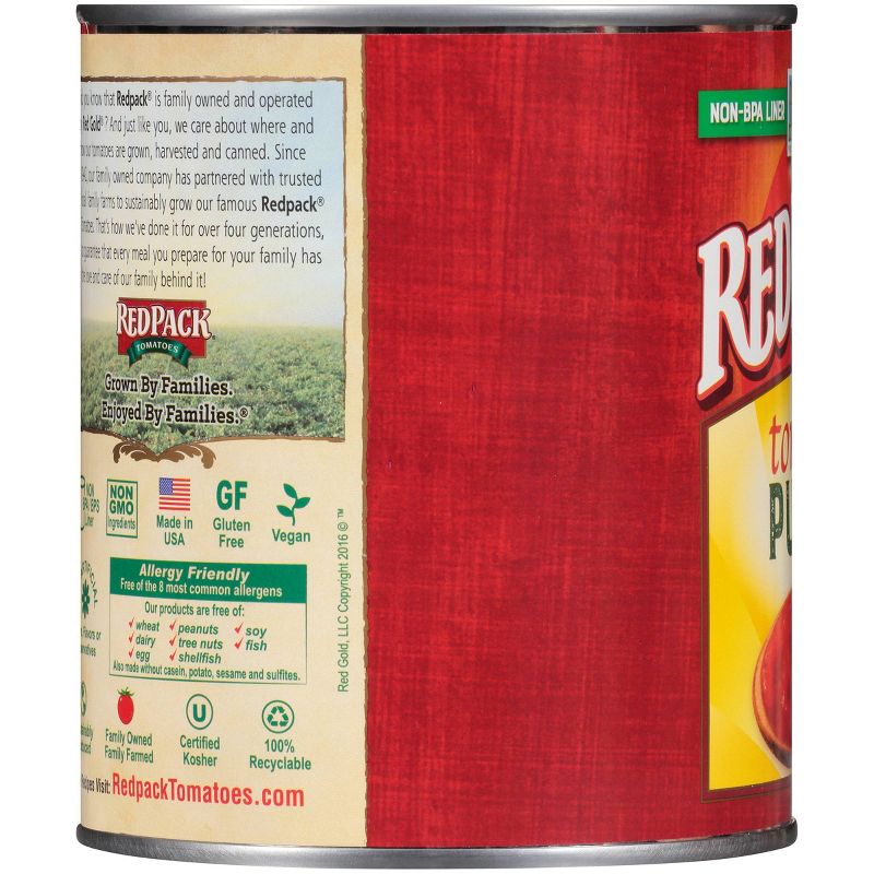 Red Pack Tomato Puree No Additives 29oz