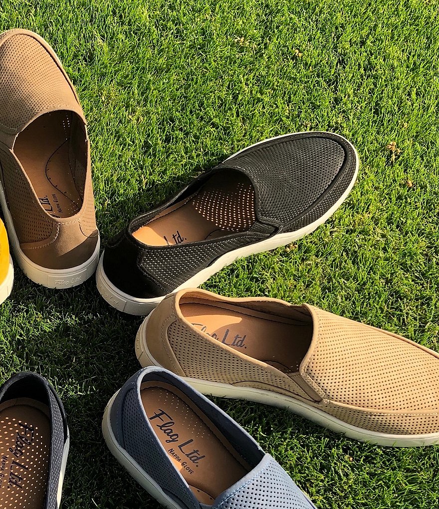 Flag LTD. Men's Belmont Perf Gore Slip-Ons