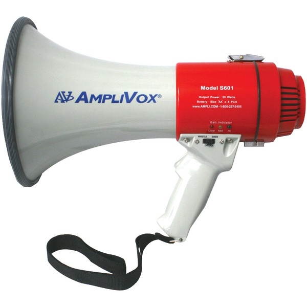 AmpliVox - S601R - Mity-meg 15w Megaphone Pricing Only For Onhand No Bckorder