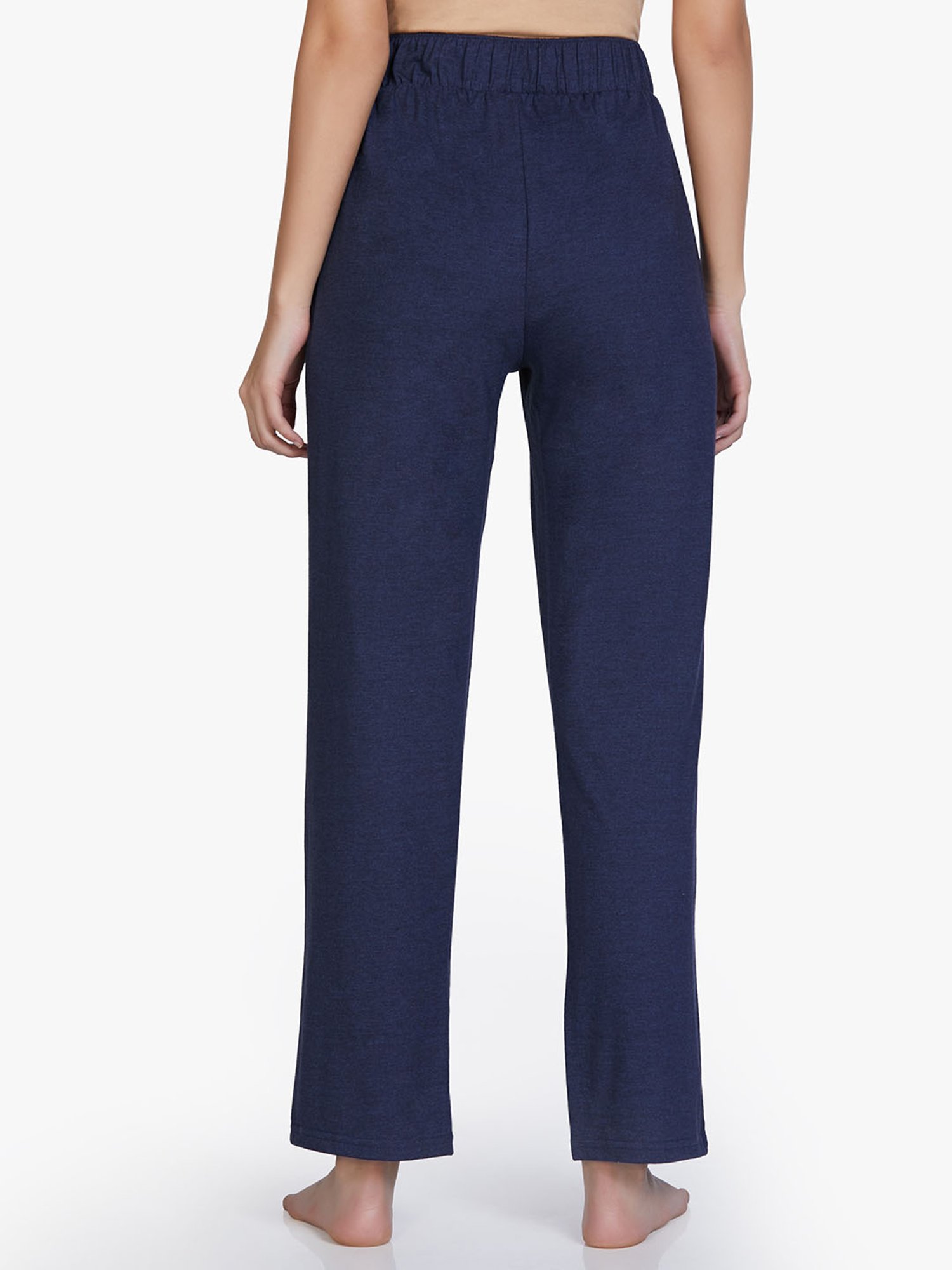 Amante Navy Textured Pyjamas