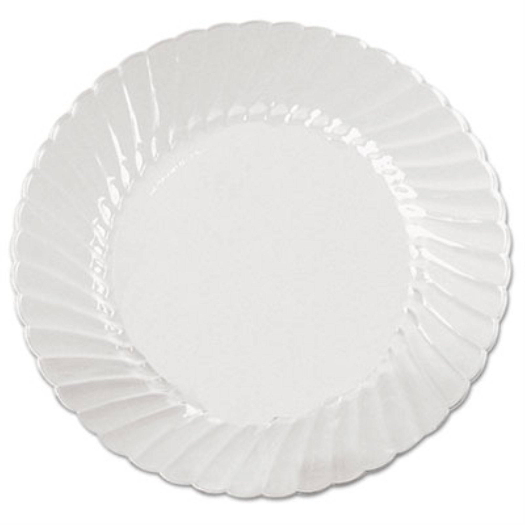 WNA Classicware Plastic Dinnerware ,PLATE,6,PLAS,CLR