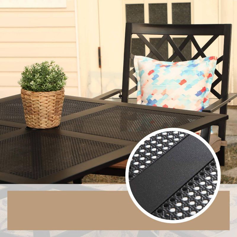 Cast Aluminum Round Dining Table - Nuu Garden