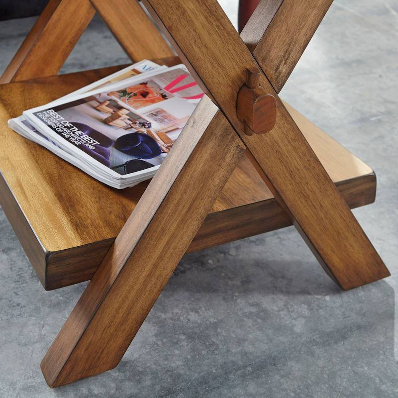 Forest Retreat End Table Brown - Home Styles