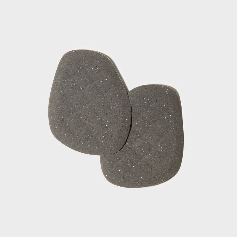 FLAT SOCKS Terry No Show Cushioned Socks - Leopard