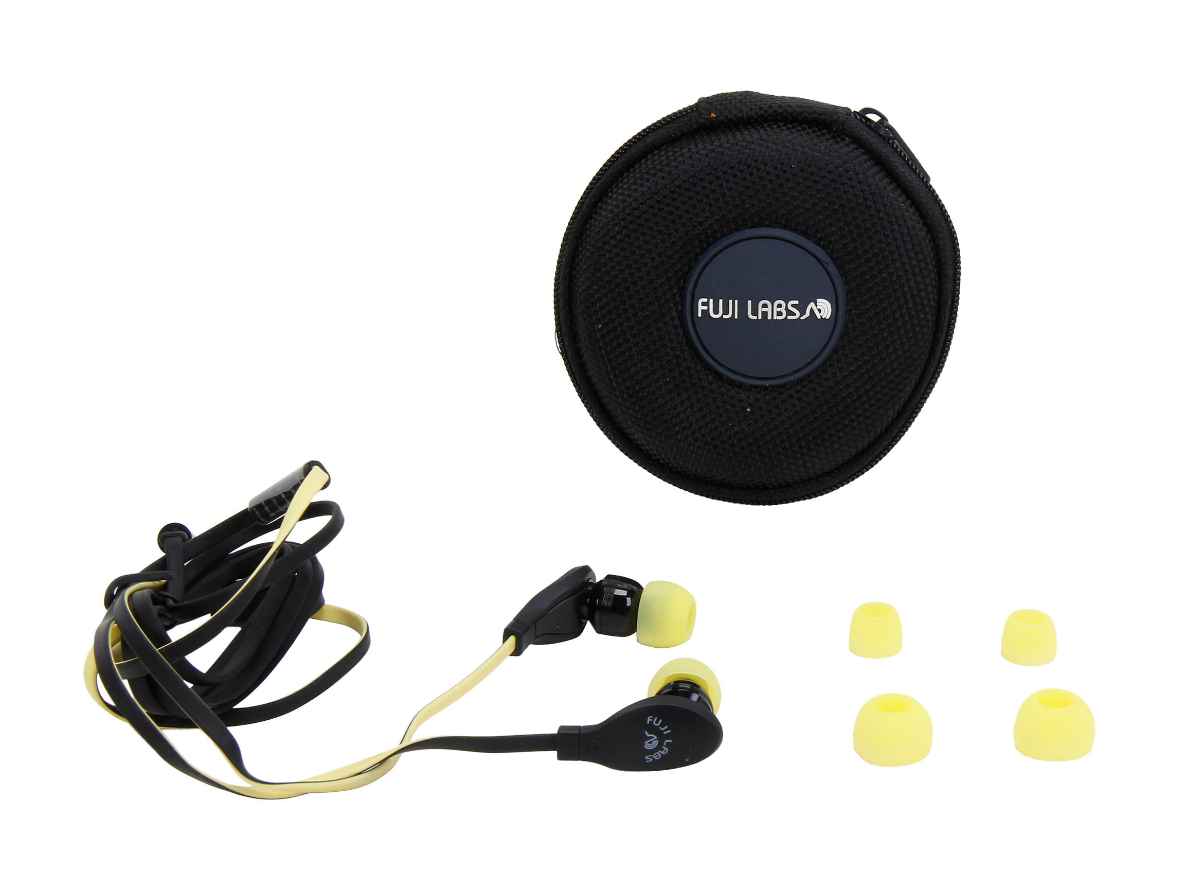 Fuji Labs Sonique SQ203 Designer In-Ear Headphones with In-line Mic