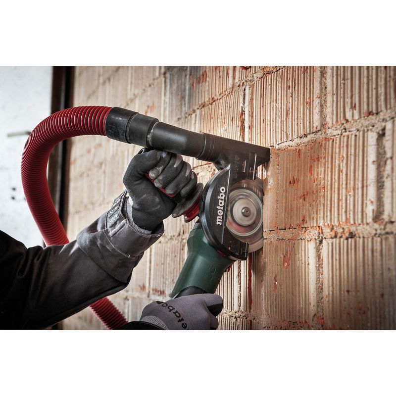 Metabo 603622850 W 11-125 11 Amp 11,000 RPM 4.5 in. / 5 in. Corded Angle Grinder with Lock-on