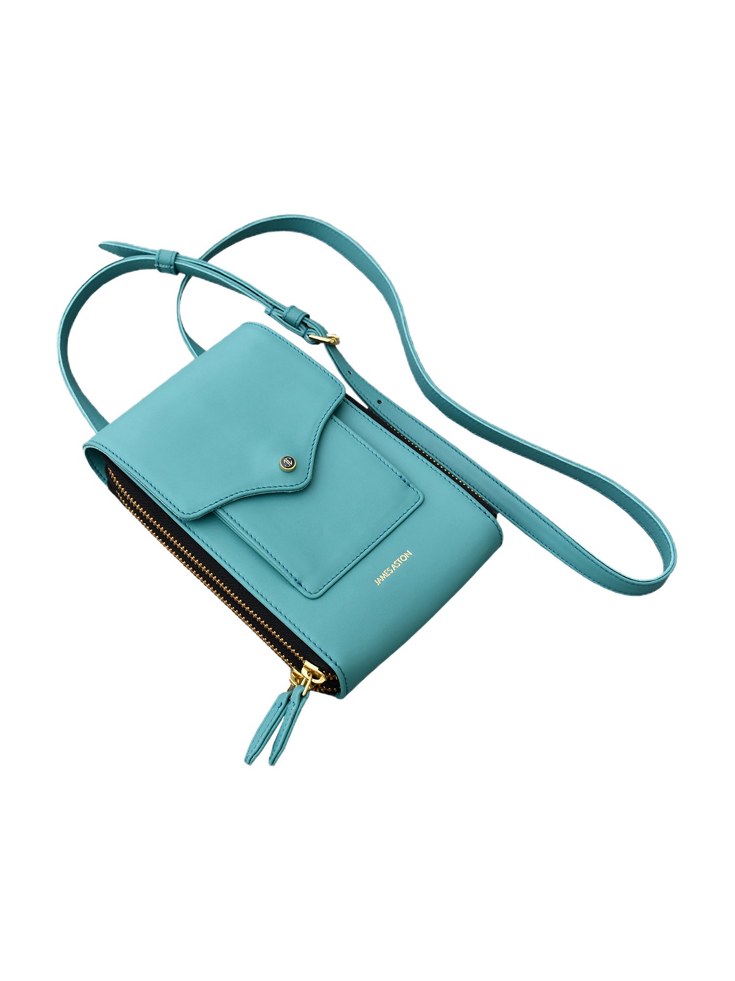 James Aston Aurora Turquoise Cross Body Bag