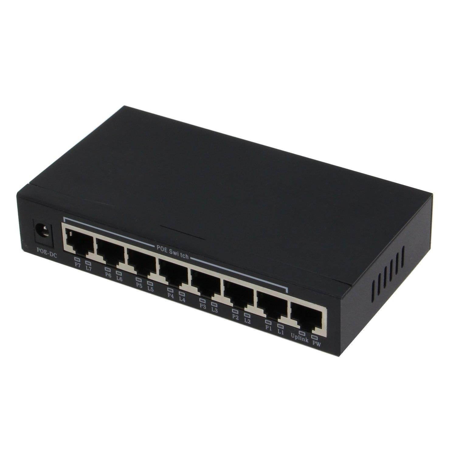 SEDNA - 8 Port 10/100Mbps Desktop POE Switch