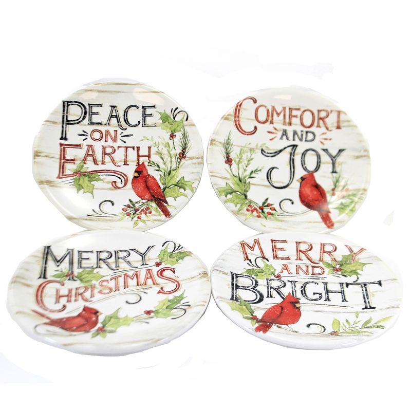 Blue Rose Polish Pottery Garland of Blue Dessert Plate