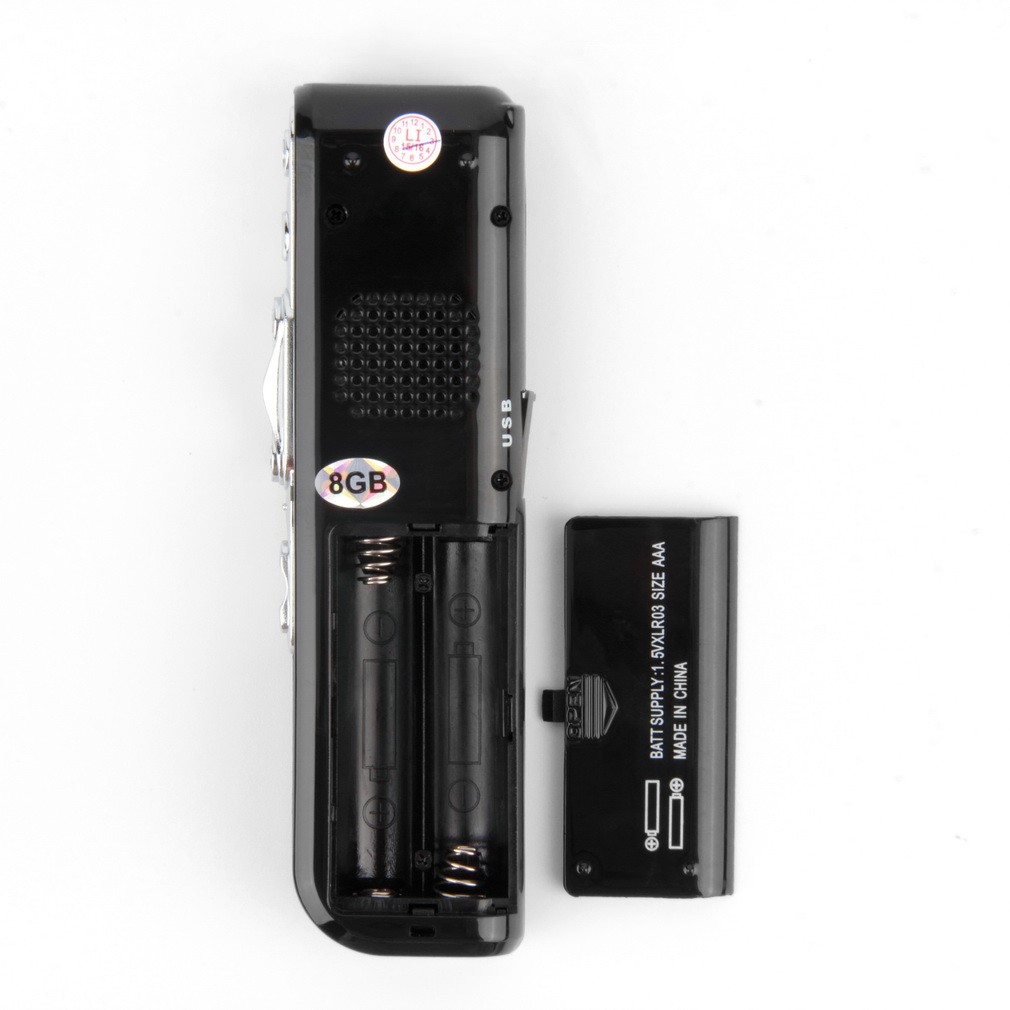 8GB 650Hr USB LCD Screen Digital Audio Voice Recorder Dictaphone MP3 Player