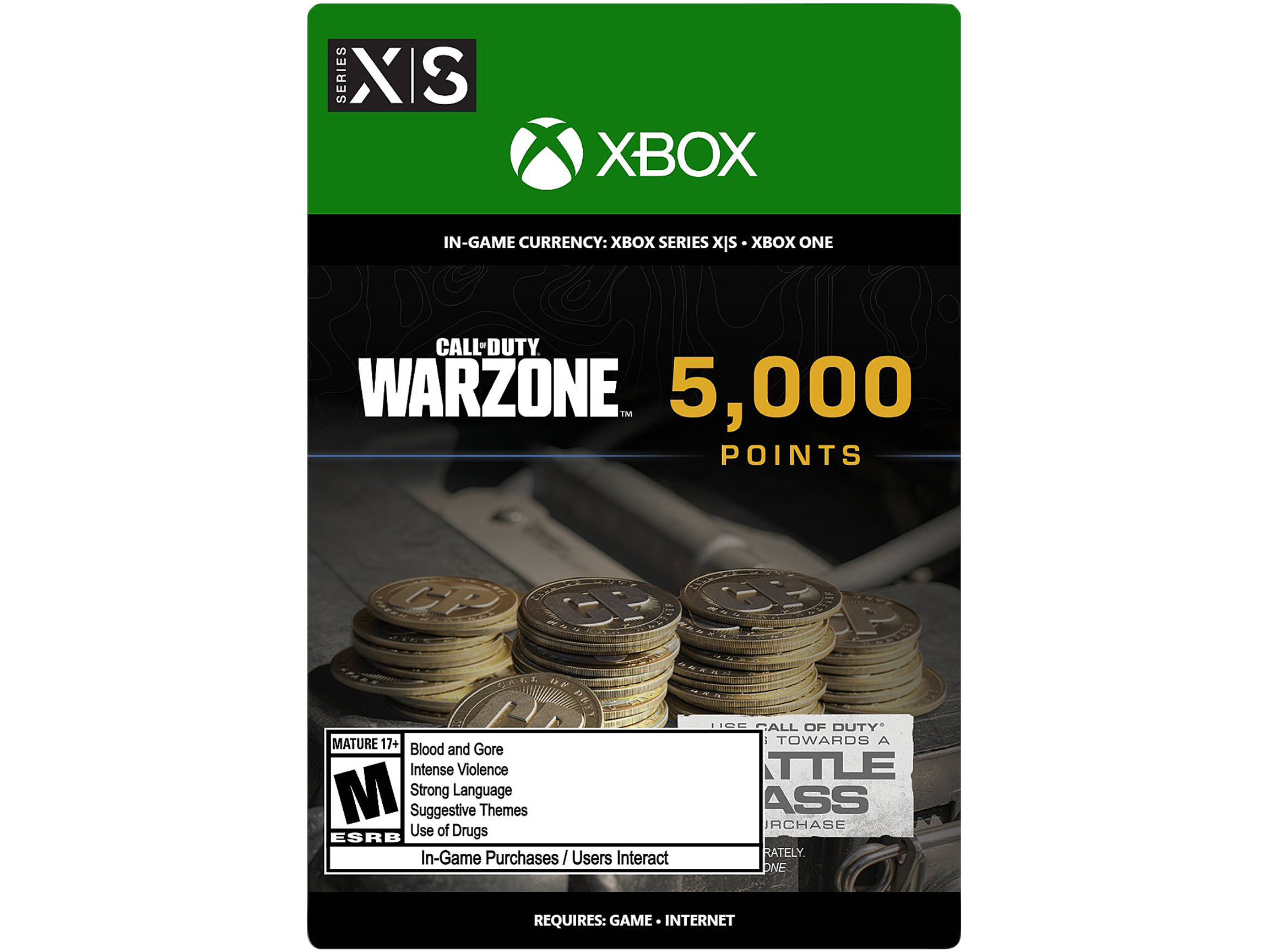 Call of Duty: Warzone Points - 9500 Xbox Series X | S / Xbox One [Digital Code]