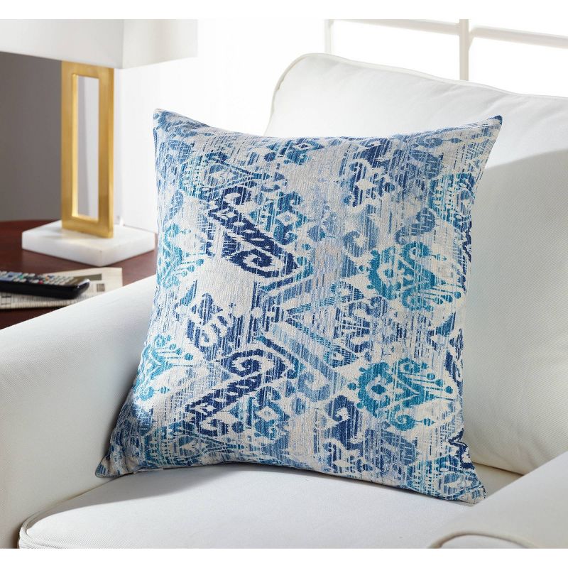 20"x20" Oversize Exton Square Throw Pillow Blue - Sure Fit