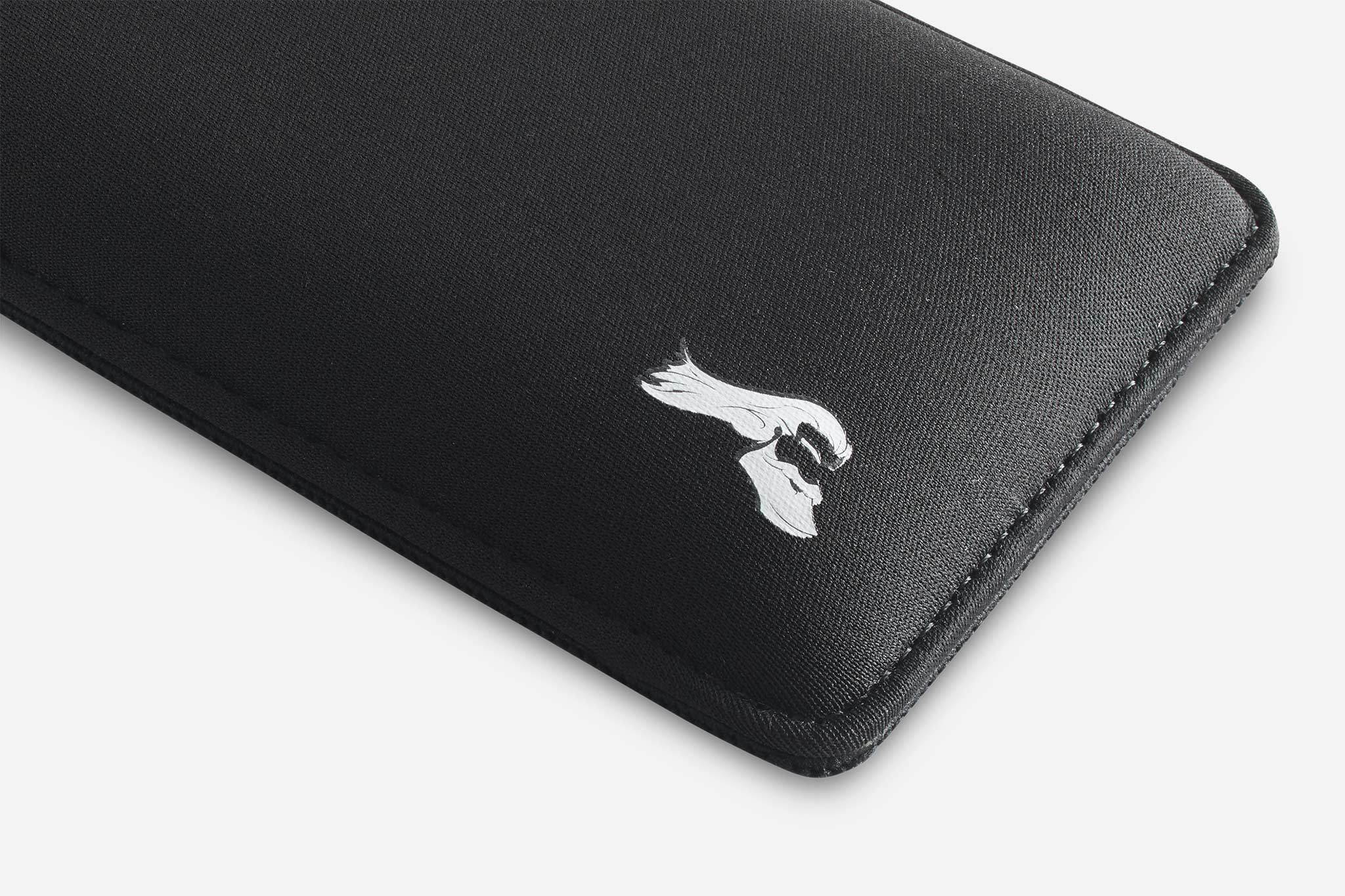 Glorious Gaming SLIM Wrist Pad/Rest - COMPACT SIZE Mechanical Keyboards,Stitched Edges,Ergonomic | 12x4 inches/13mm Thick (GSW-75)