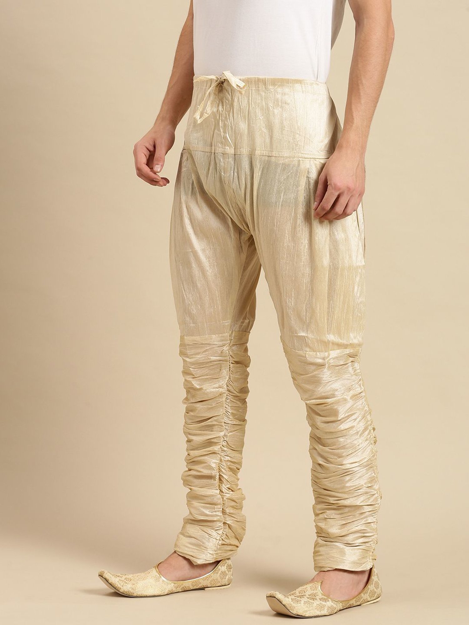 Sanwara Beige Regular Fit Churidars