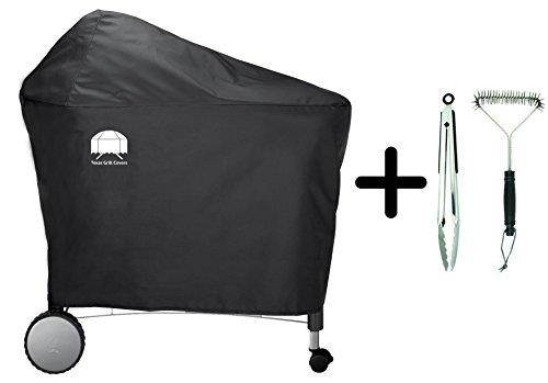 Texas Grill Covers 7455 Premium Cover for Weber Performer Including Brush and Tongs