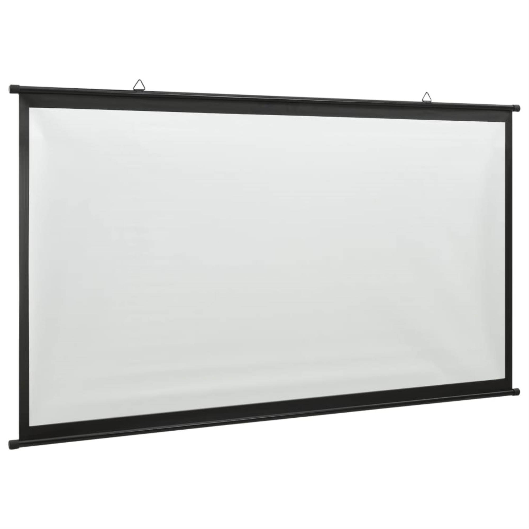vidaXL Projection Screen 100" 16:9 Home Theater Screen Office Presentation