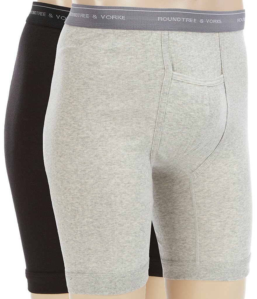 Roundtree & Yorke Extended Length Boxer Briefs 2-Pack
