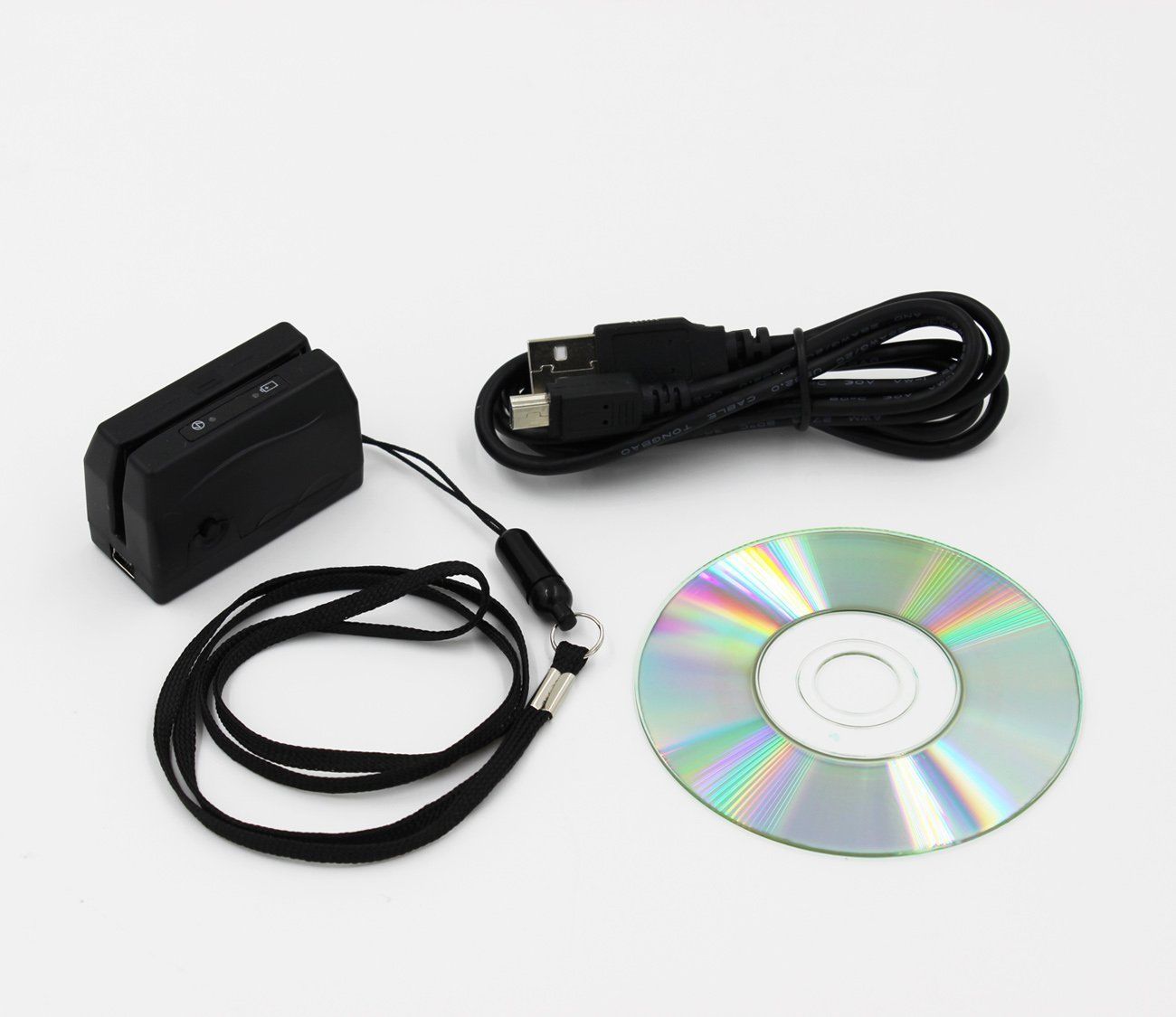 Deftun MiniDX3 V2017 Portable Magnetic Card Reader Data Collector Mag stripe Swipe