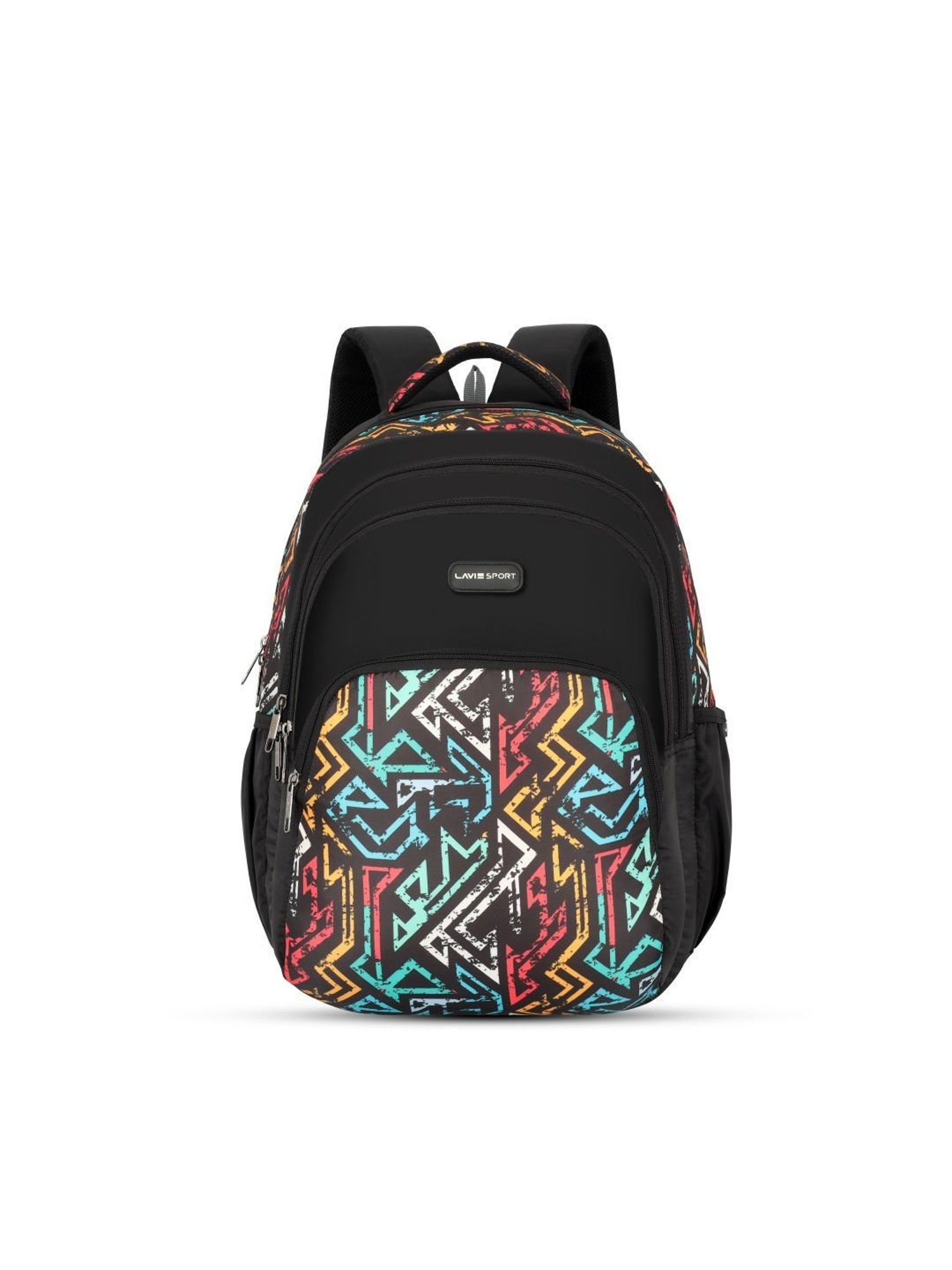 LAVIE SPORT Black Printed Laptop Backpack