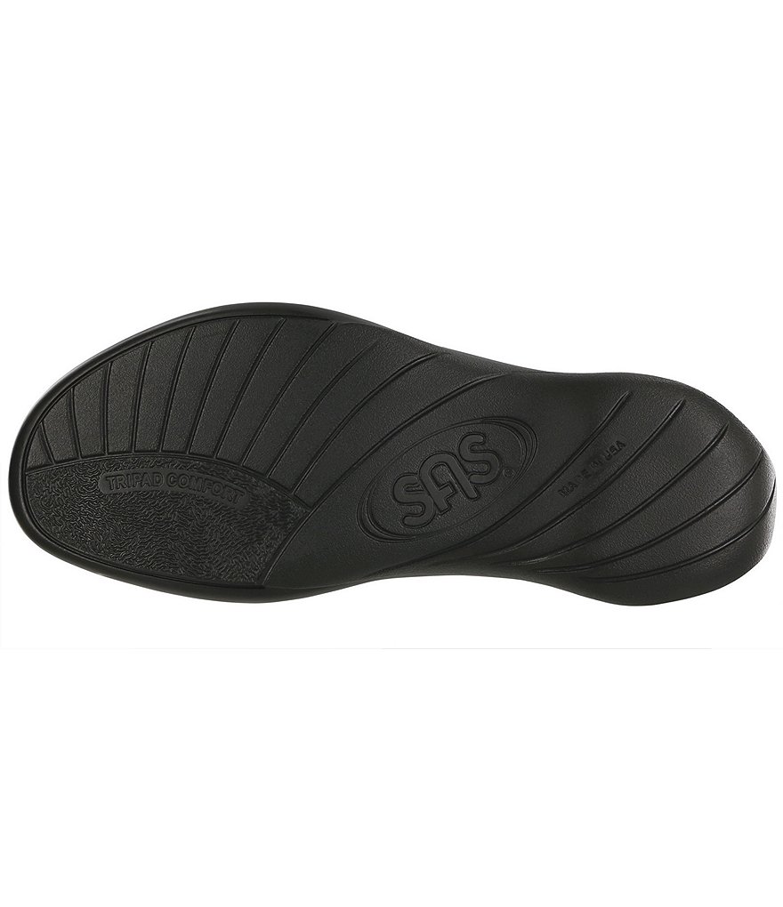 SAS Nudu Printed Leather Wedge Slides