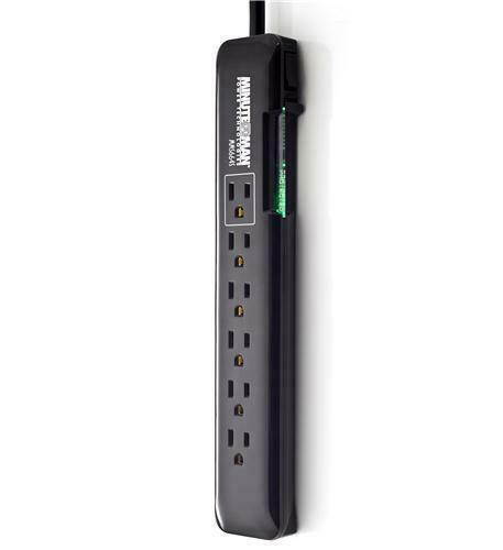 Minuteman Slimline Series 6 Outlet Surge Suppressor 1080J  MM-MMS664S