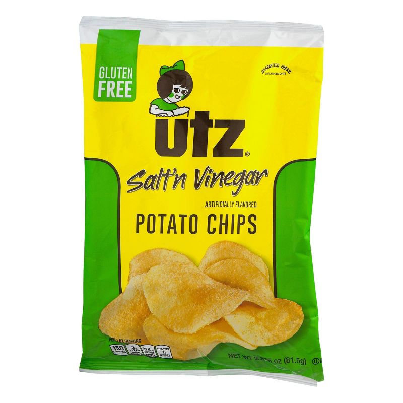 Utz Salt 'n Vinegar Flavored Potato Chips - 2.875oz