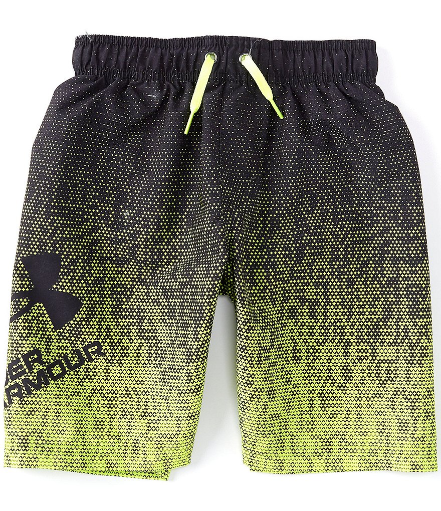 Under Armour Big Boys 8-20 UA Gradient Volley Swim Board Shorts