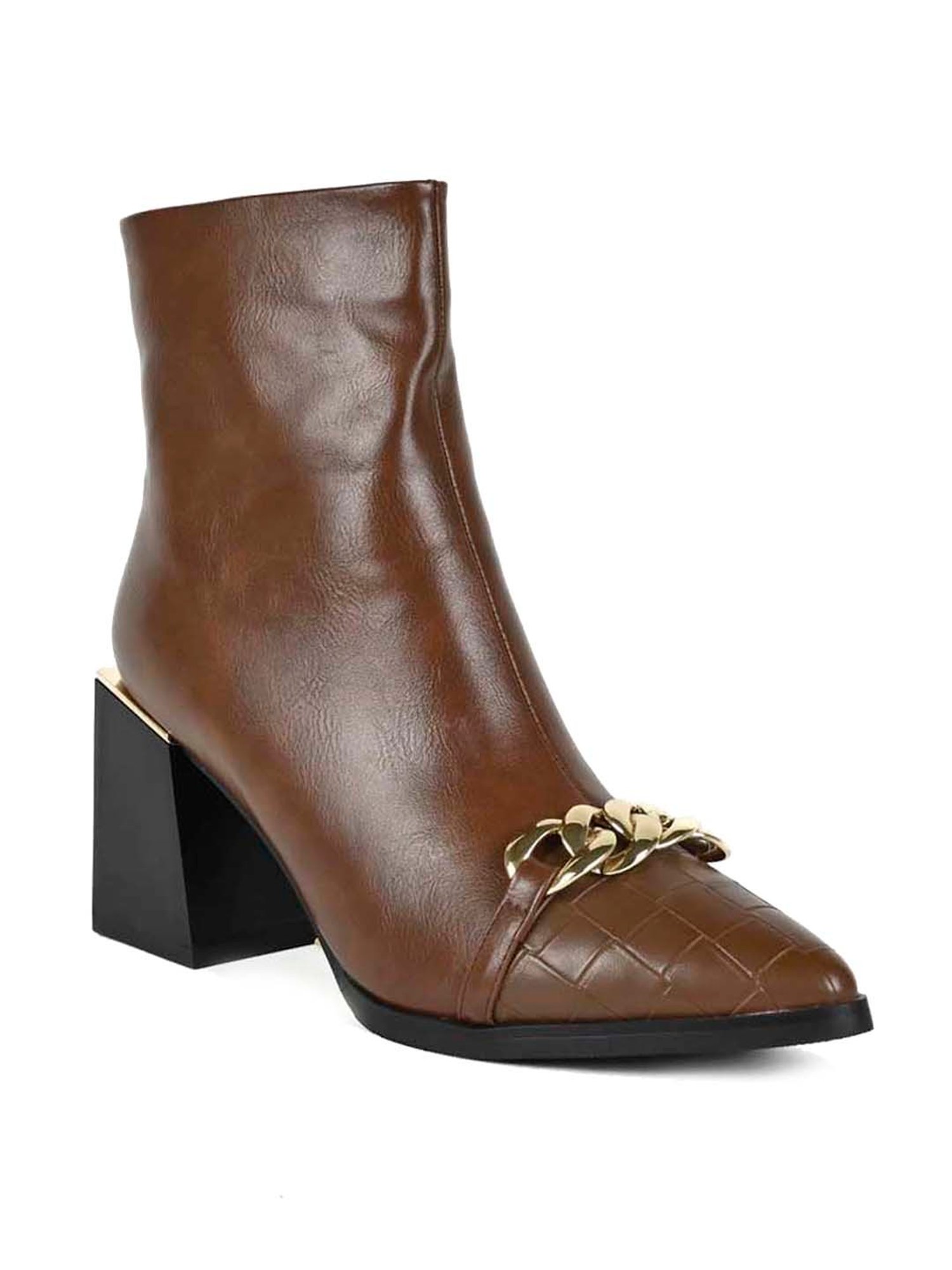 Ronnie Grey Women's Brown Casual Boots