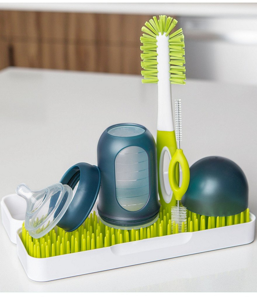 Boon TRIP Travel Drying Rack + Bottle Brushes