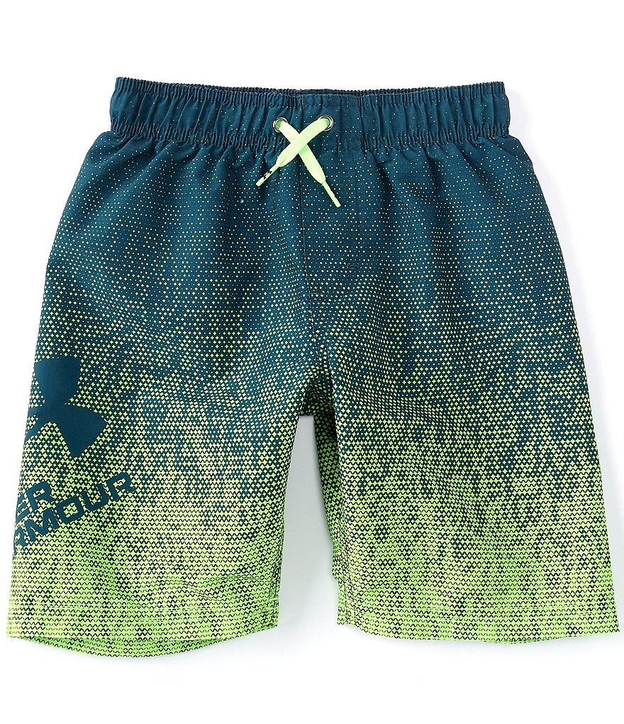 Under Armour Big Boys 8-20 UA Gradient Volley Swim Board Shorts