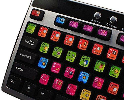 NEW AUTODESK ALIAS MAYA (GRAPHIC DESIGN EDITING) STICKER FOR KEYBOARD