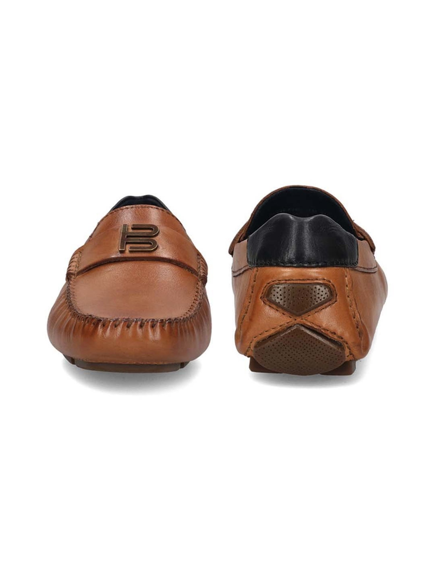 BAGATT Men's Hexa Cognac Casual Loafers