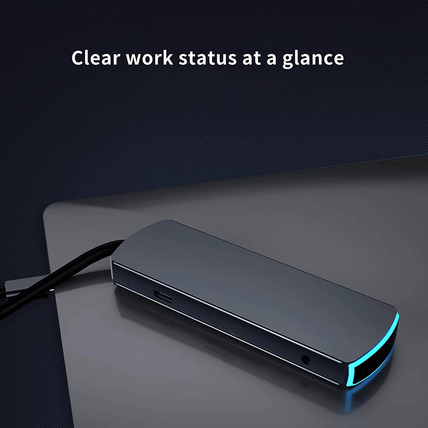 USB-C Multimedia 4K HDMI USB Charging Adapter for MacBook with Pass Thru Charging, Space Gray (K181-1041-SG4I)