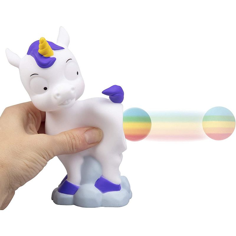 Hog Wild Pooping Unicorn Popper Toy, Shoots Foam Balls!