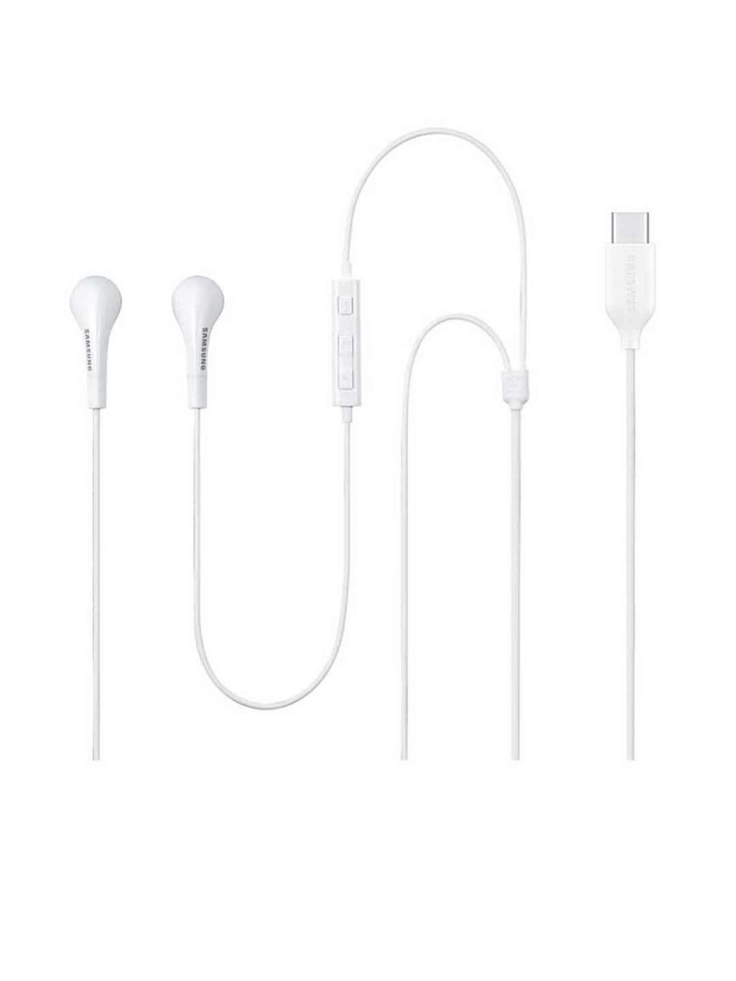 Samsung Type C Handsfree Wired Earphone (White)