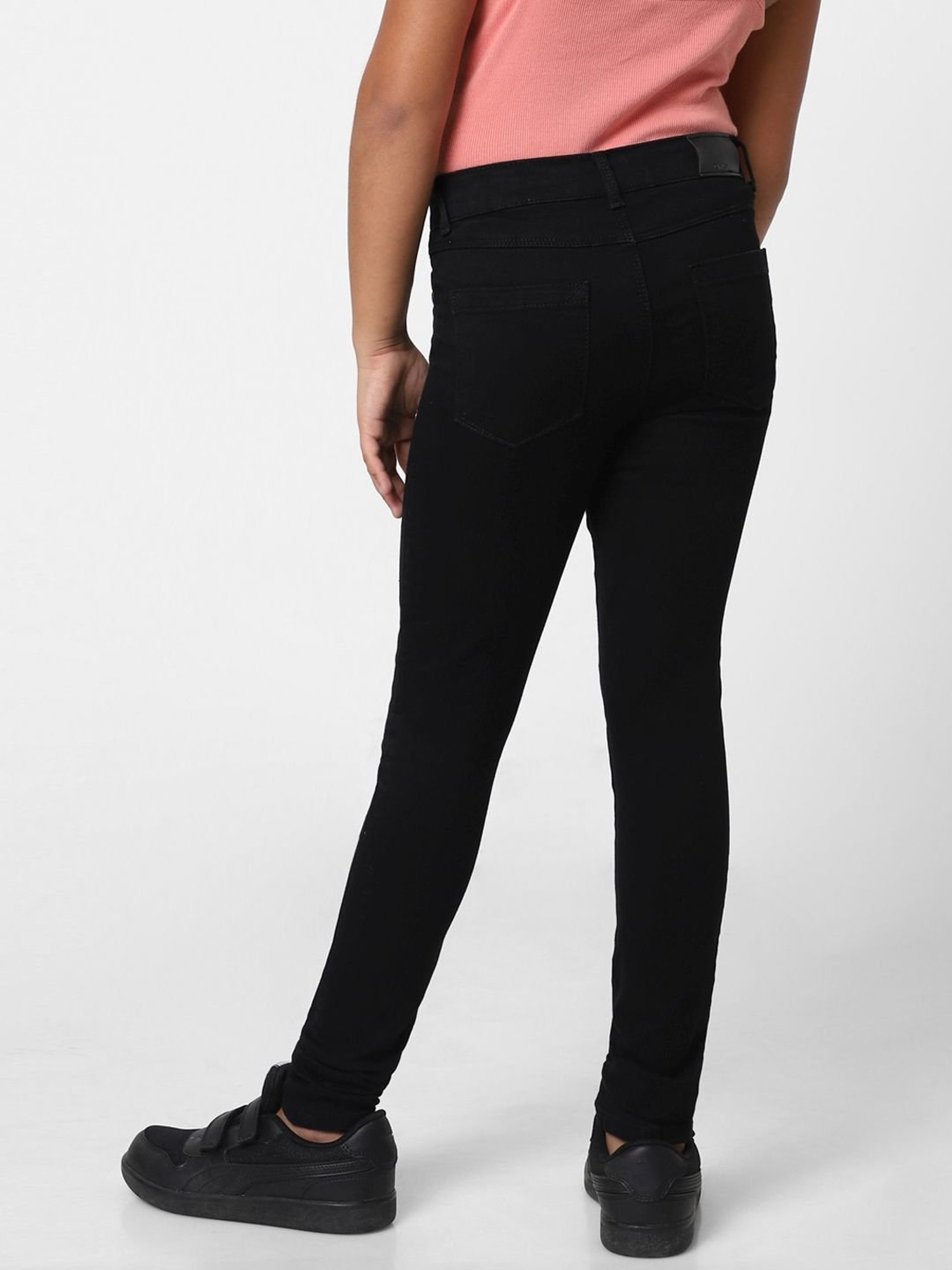 Girls ONLY Girls Black Flared Fit Jeans