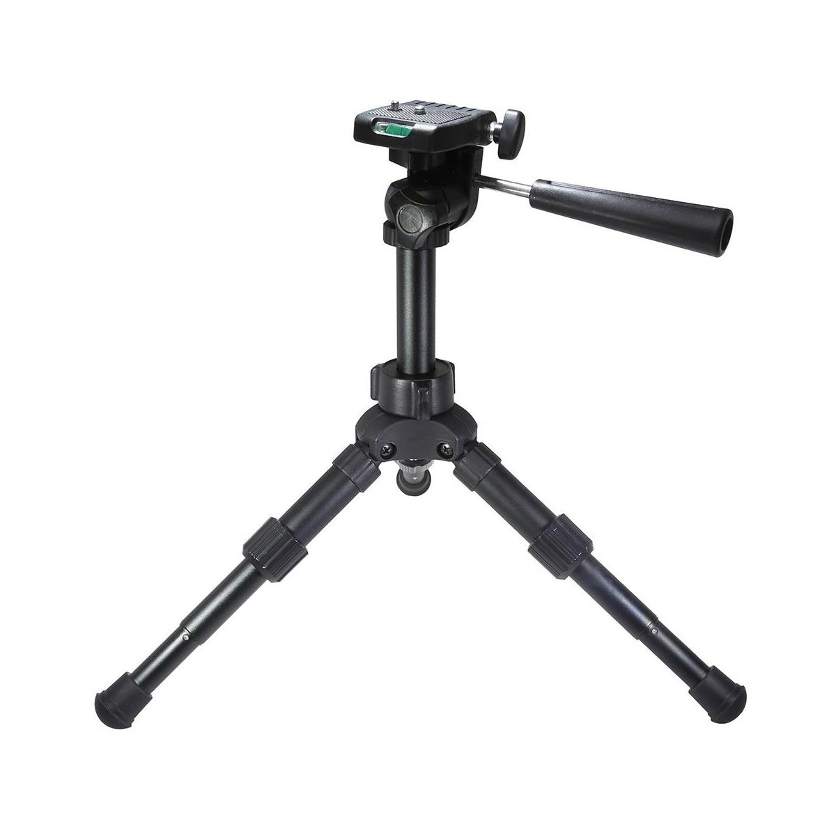 Vidpro Heavy Duty Table Top Tripod with 3-Way Pan Head TT-12 9.00