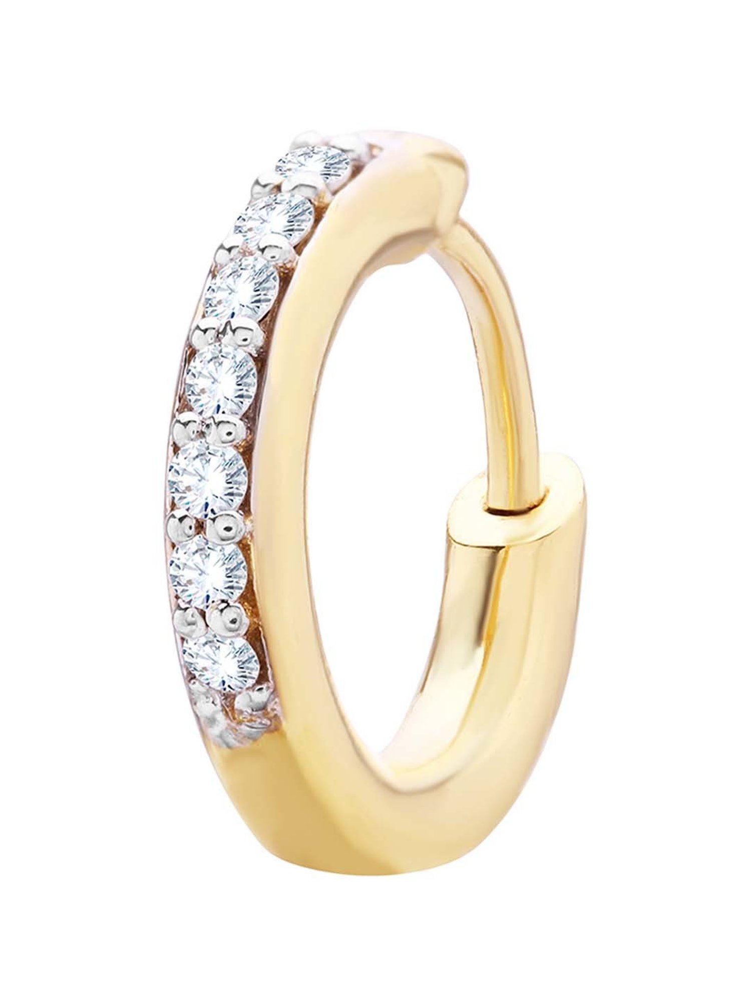 Joyalukkas 18k Gold & Diamond Nosepin