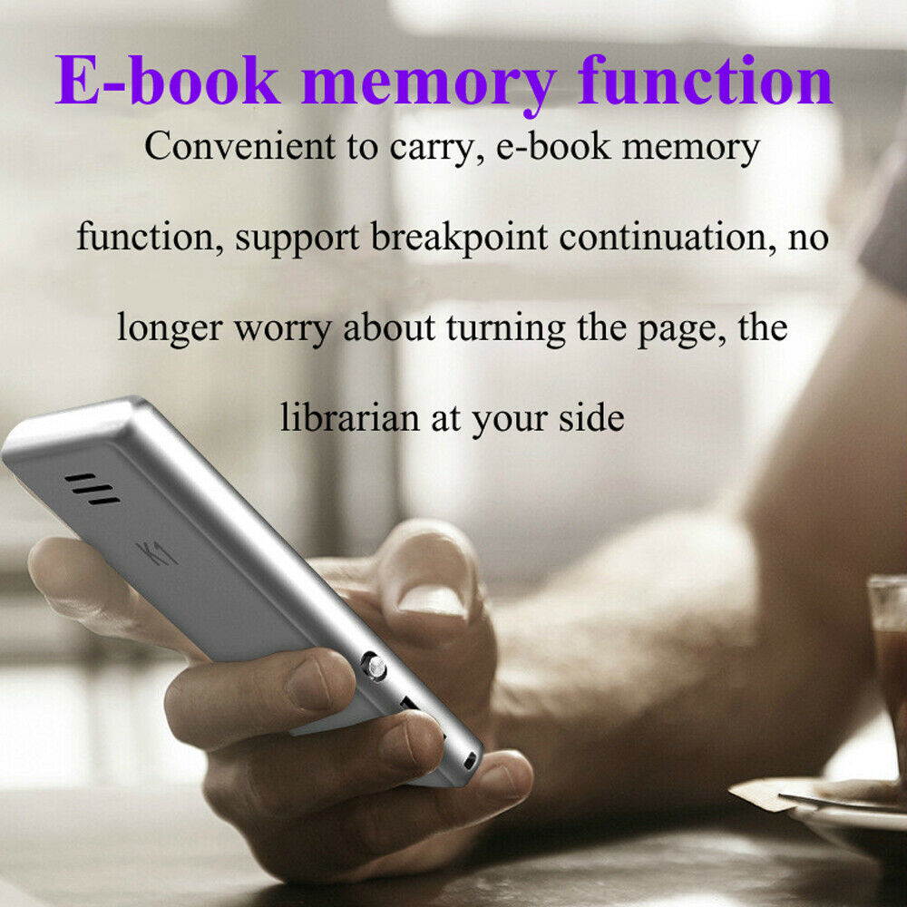 Portable Bluetooth MP3 Music Player with FM Hi-Fi Lossless Support up to 128GB