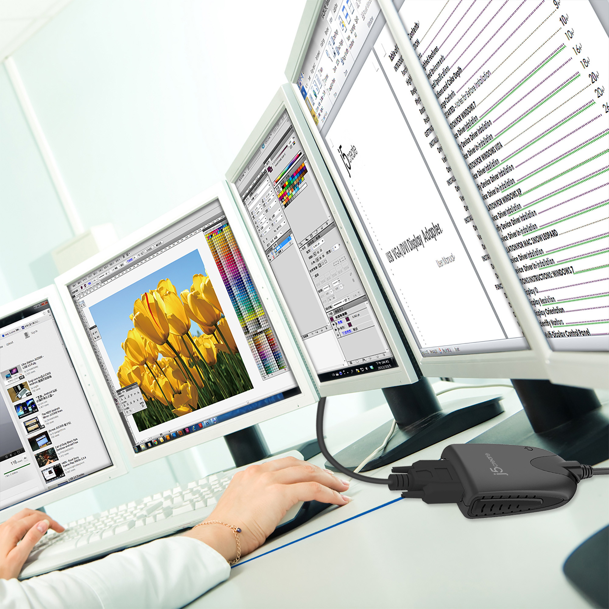 j5create USB to VGA Display Adapter