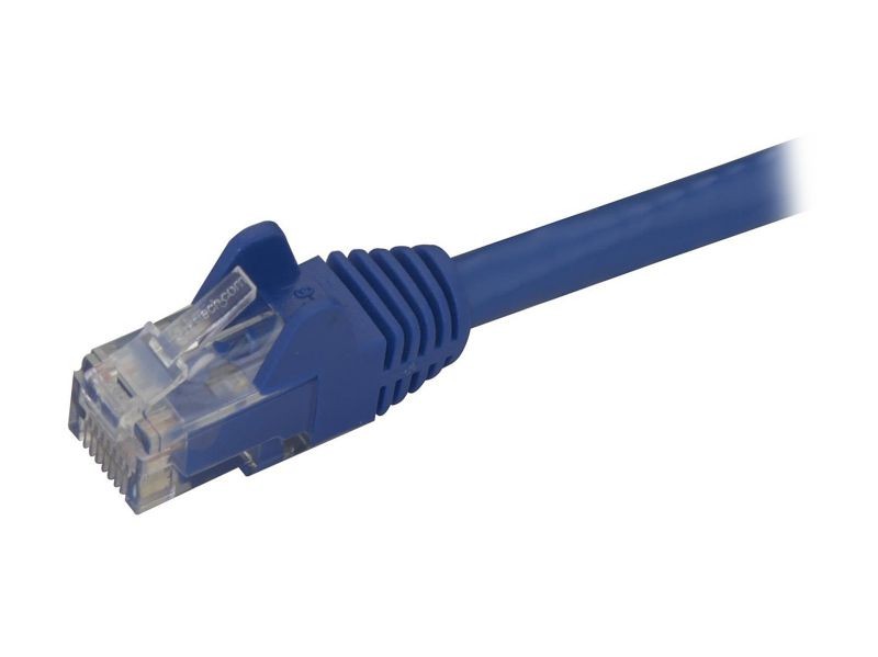 StarTech.com N6PATCH7BL Cat6 Ethernet Cable - 7 ft - Blue - Patch Cable - Snagless Cat5 Cable - Short Network Cable - Ethernet Cord - Cat 6 Cable - 7ft