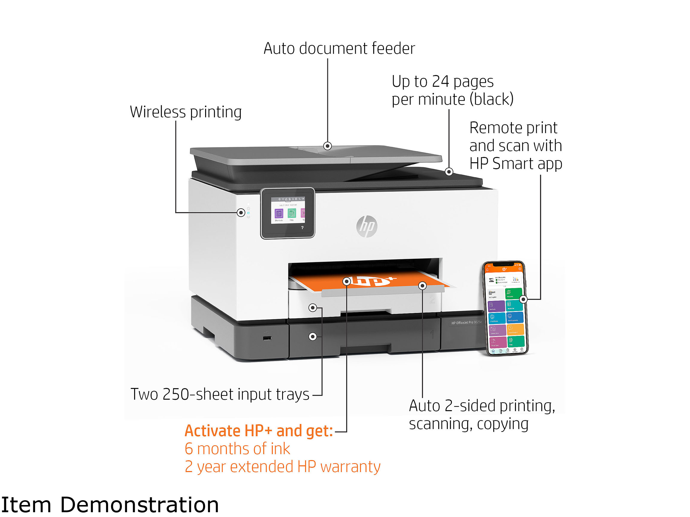 HP ENVY 6055e All-in-One Printer w/ 6 Months Free Ink through HP Plus