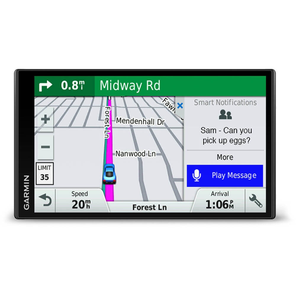 Garmin DriveSmart 61 LMT-S, 6.95 GPS Navigator, Free Map & Traffic Updates